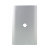 Placa com Furo + Suporte  4X2 - Novara Prata